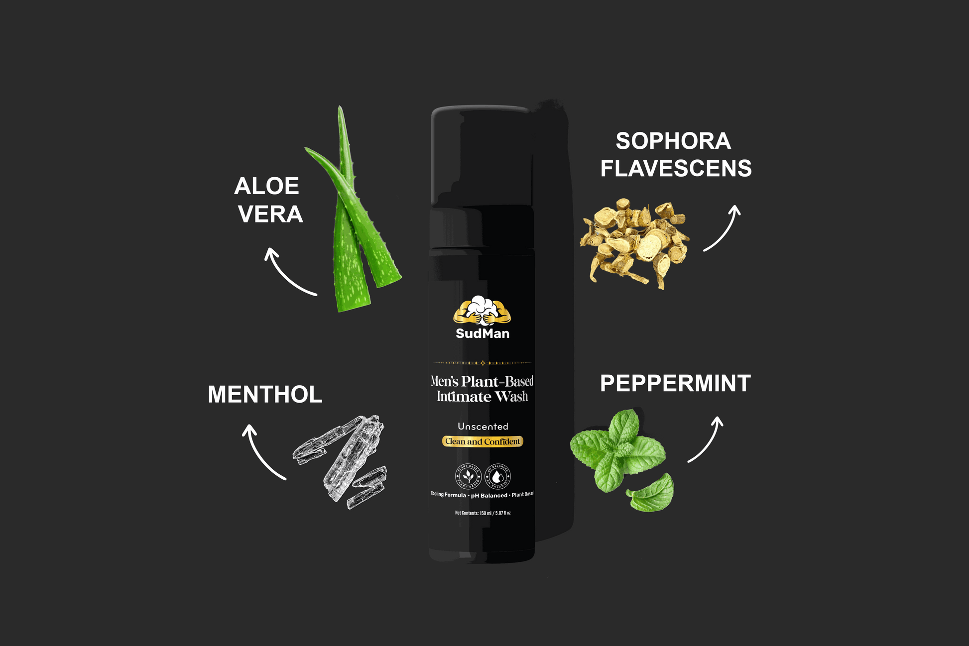 Mens Plant-Based Intimate Wash